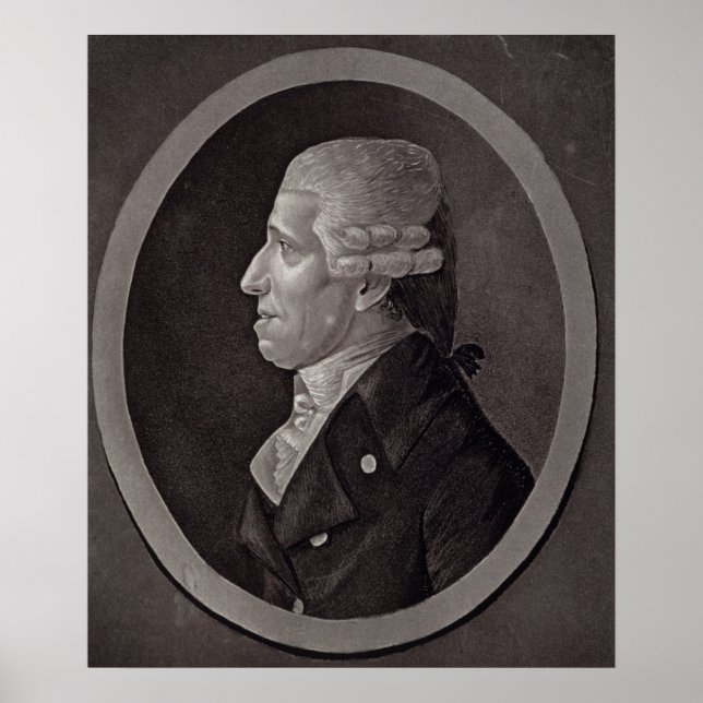 Affiches Portrait de Franz Joseph Haydn (Devant)