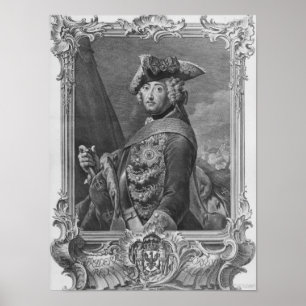 Affiches Portrait de Frederick II, le grand