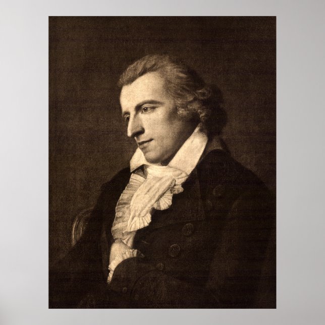 Affiches Portrait de Friedrich von Schiller (Devant)