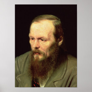 Affiches Portrait de Fyodor Dostoïevsky 1872