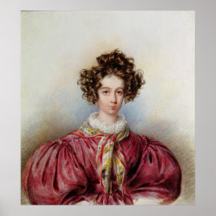 Affiches Portrait de George Sand 1830