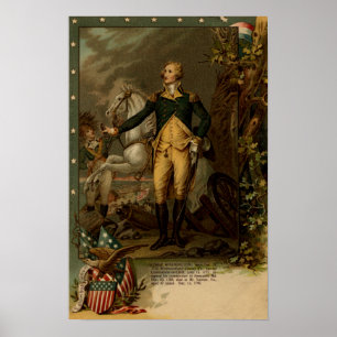 Affiches Portrait de George Washington