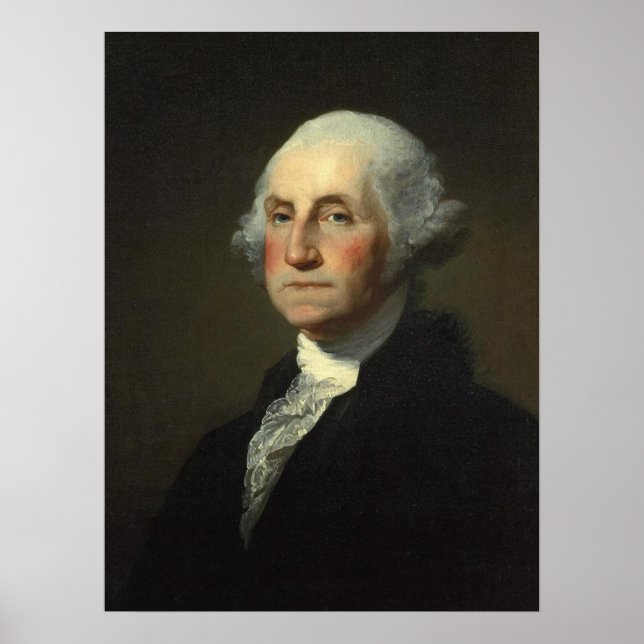 Affiches "Portrait de George Washington" (Devant)