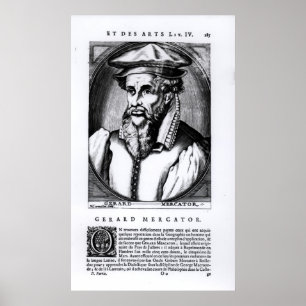 Affiches Portrait de Gerard Mercator