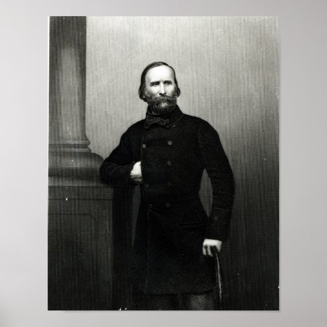 Affiches Portrait de Giuseppe Garibaldi (Devant)