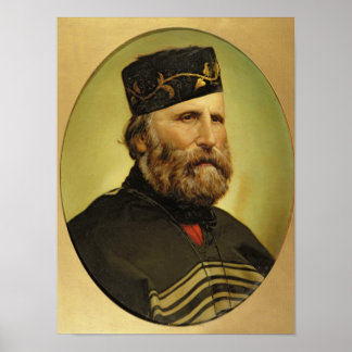 Affiches Portrait de Giuseppe Garibaldi