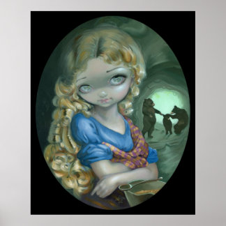 Affiches Portrait de Goldilocks ART IMPRIMER Bear Dance