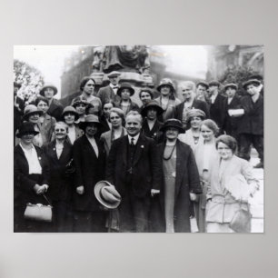 Affiches Portrait de groupe des syndicalistes