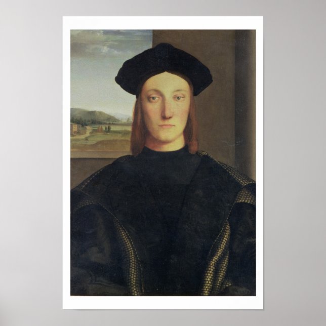 Affiches Portrait de Guidobaldo da Montefeltro, duc d'Urb (Devant)