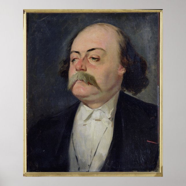 Affiches Portrait de Gustave Flaubert 1868-81 (Devant)