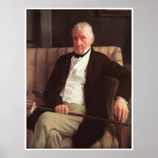 Affiches Portrait de Hilaire de Gas, 1857 Edgar Degas (Devant)