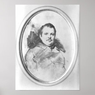 Affiches Portrait de Honore de Balzac c.1820