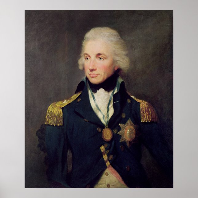 Affiches Portrait de Horatio Nelson, Viscount Nelson (Devant)