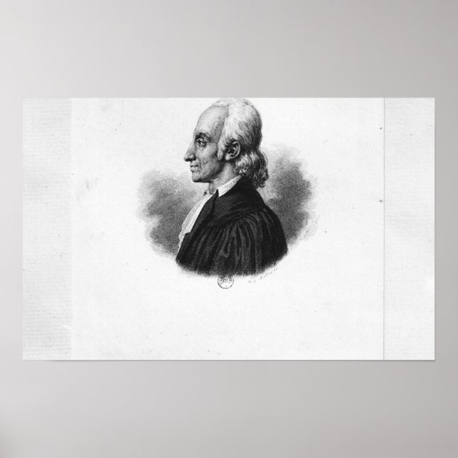 Affiches Portrait de Jean Frederic Oberlin (Devant)