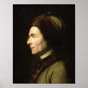 Affiches Portrait de Jean-Jacques Rousseau