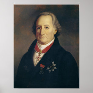 Affiches Portrait de Johann Wolfgang von Goethe