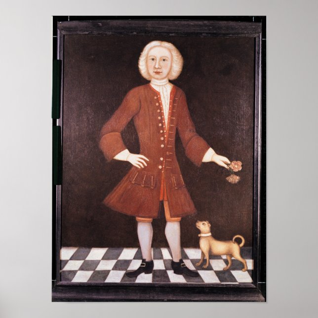 Affiches Portrait de Jonathan Bentham, c.1725 (Devant)
