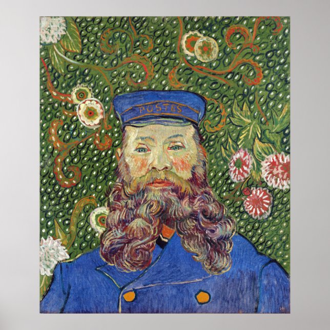 Affiches Portrait de Joseph Roulin, Vincent Van Gogh (Devant)