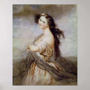 Affiches Portrait de Juliette Drouet