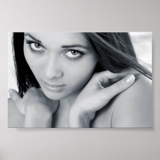 Affiches Portrait de la belle fille