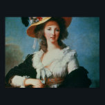 Affiches Portrait de la duchesse de Polignac<br><div class="desc">Portrait de la duchesse de Polignac | par Elisabeth Louise Vigee-Lebrun | Lieu de l'art : Collection privée | Artiste français | Numéro de collection d'images : XIR149585</div>