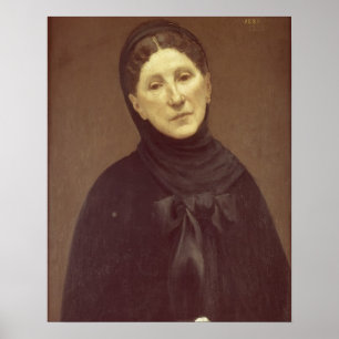 Affiches Portrait de la femme de l'artiste, Madame de Chava