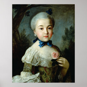 Affiches Portrait de la princesse Charlotte Sophia