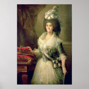 Affiches Portrait de la Reine Maria Luisa