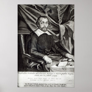 Affiches Portrait de l'âge 58, 1644 de Theophraste Renaudot