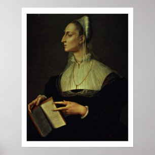 Affiches Portrait de Laura Battiferri, c.1555-60 (panneau)