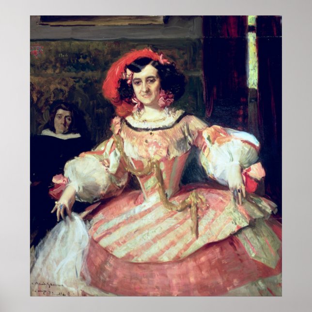 Affiches Portrait de Maria Guerrero (Devant)