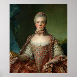 Affiches Portrait de Marie Adelaide 1756