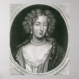 Affiches Portrait de Marie Angelique de Scoraille