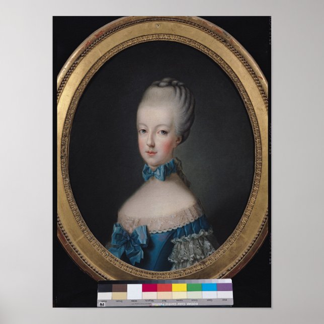 Affiches Portrait de Marie-Antoinette de (Devant)