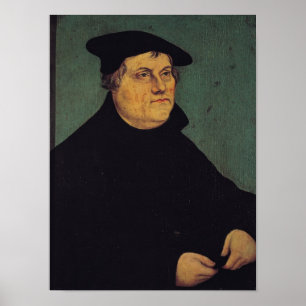 Affiches Portrait de Martin Luther 1543