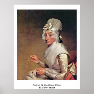 Affiches Portrait De Mme Richard Yates Par Gilbert Stuart