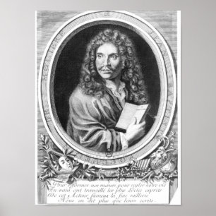 Affiches Portrait de Molière