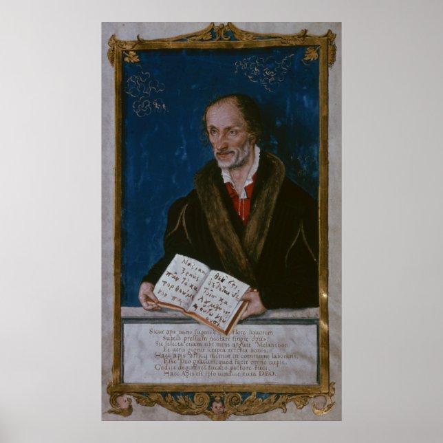 Affiches Portrait de Philipp Melanchthon (Devant)