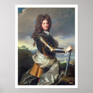 Affiches Portrait de Philippe d'Orléans (1674-1723) (huile 