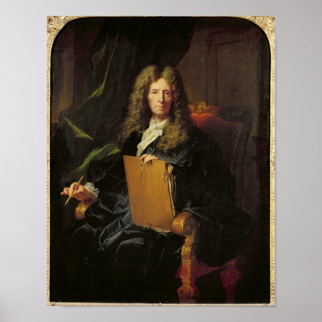 Affiches Portrait de Pierre Mignard c.1690 (Devant)
