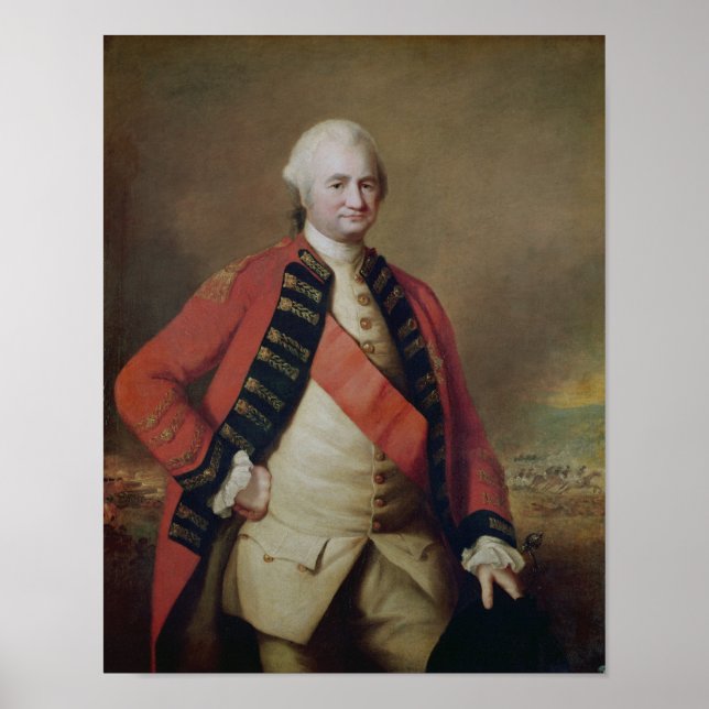 Affiches Portrait de Robert Clive 1er Baron Clive, 1773 (Devant)