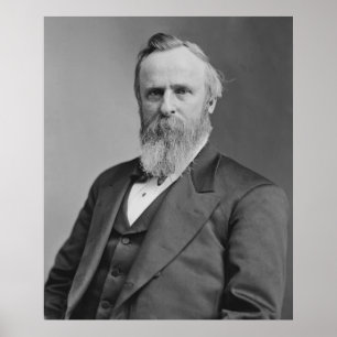 Affiches Portrait de Rutherford Birchard Hayes par Mathew