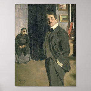 Affiches Portrait de Sergei Pavlovich Diaghilev