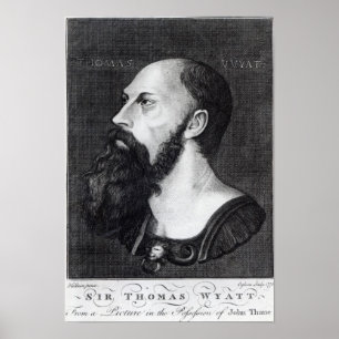 Affiches Portrait de Sir Thomas Wyatt
