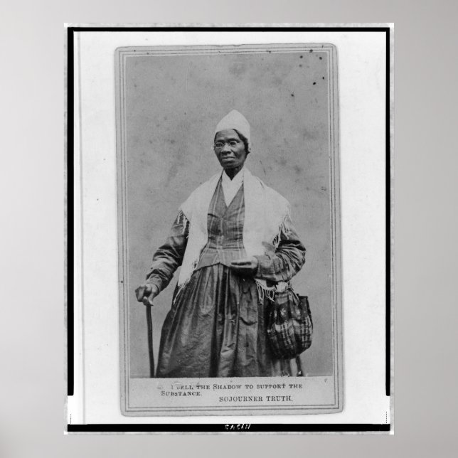 Affiches Portrait de Sojourner Truth (Devant)