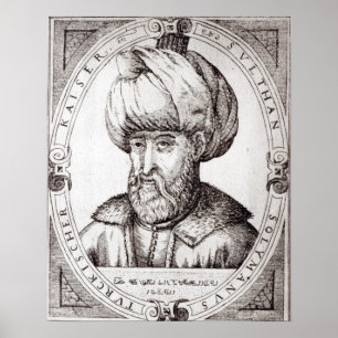 Affiches Portrait de Suleiman le magnifique