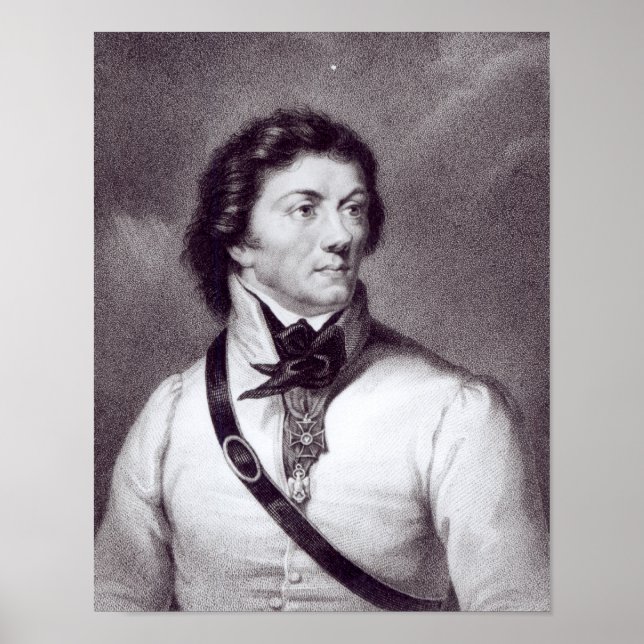 Affiches Portrait de Tadeusz Kosciuszko (Devant)