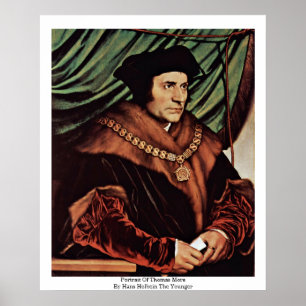 Affiches Portrait De Thomas MorePar Hans Holbein Le Jeune