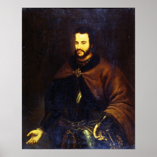 Affiches Portrait de Tsar Ivan le V Alexeyevich (Devant)