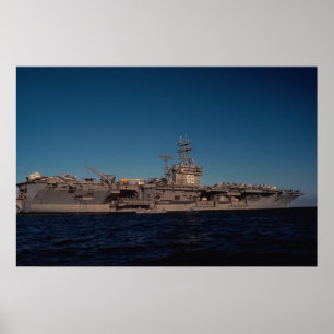 Affiches Portrait de "USS Nimitz", transporteur à
